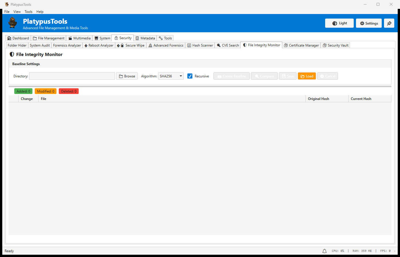 File Integrity Monitor